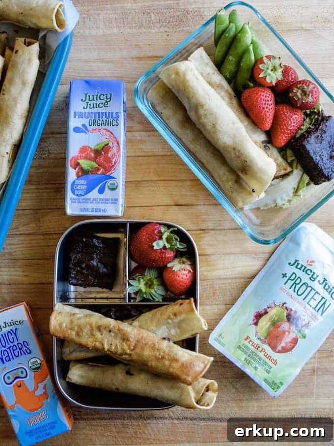 Beef and Zucchini Flautas