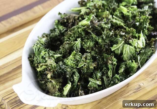 Roasted Kale Upclose