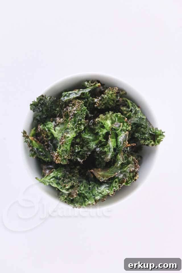 Garlic Kale Chips