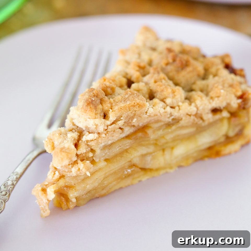 Caramel Apple Tart Recipe with Flaky Buttery Crust 6 Caramel Apple Tart