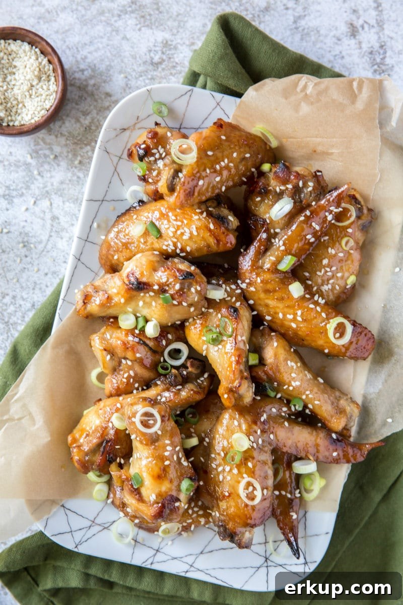 Sweet Chili Glazed Chicken Wings Recipe 2 Sweet Chili Glazed Chicken Wings
