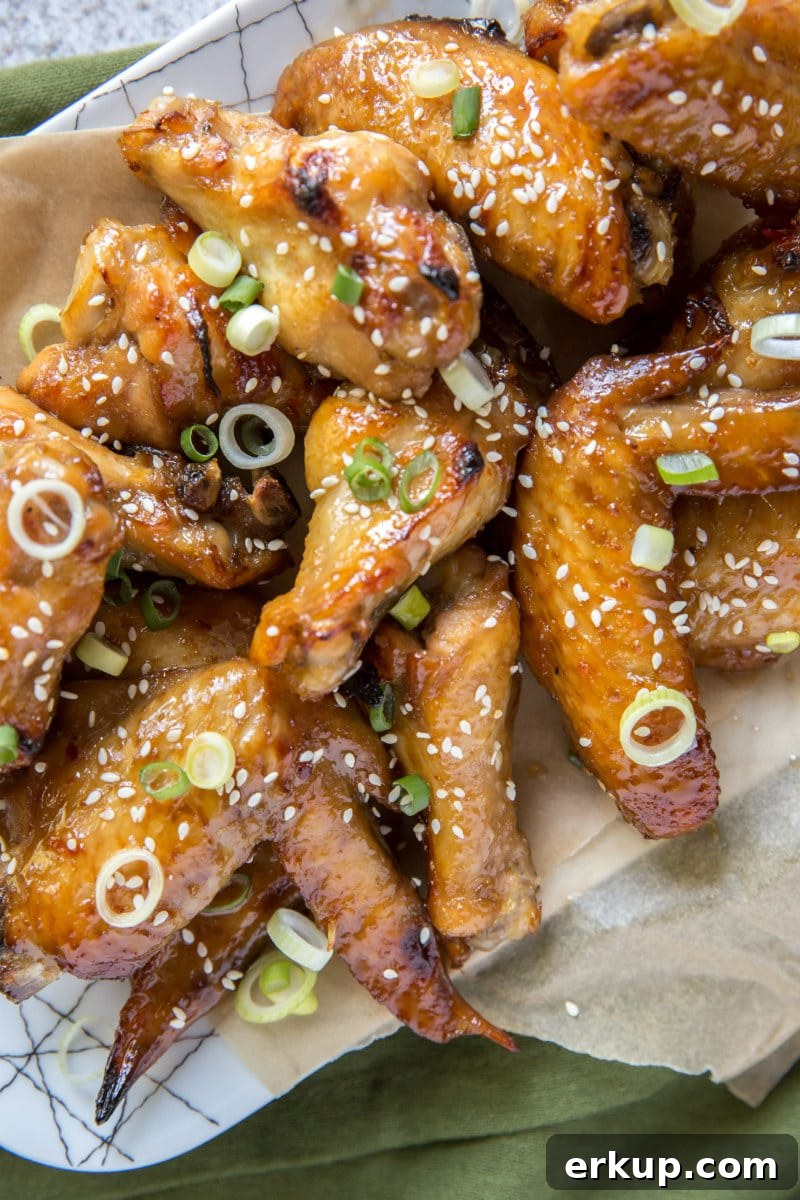 Sweet Chili Glazed Chicken Wings Recipe 4 Sweet Chili Glazed Chicken Wings