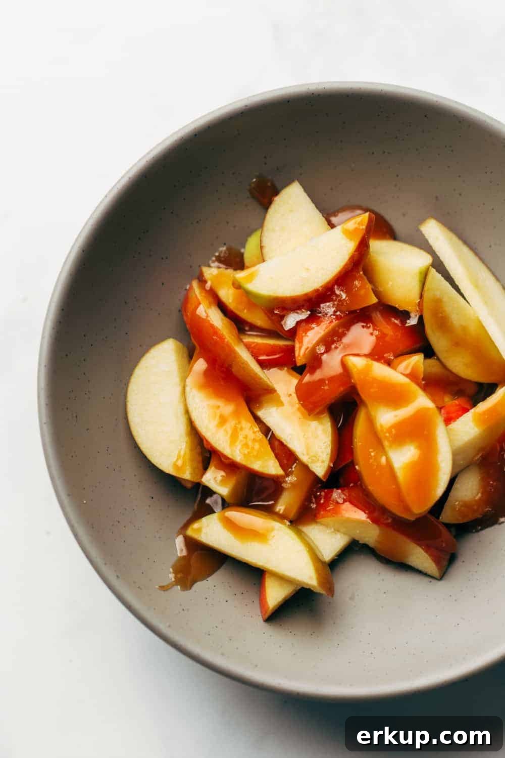 Serve salted caramel sauce with everything from sliced apples to cheesecake
