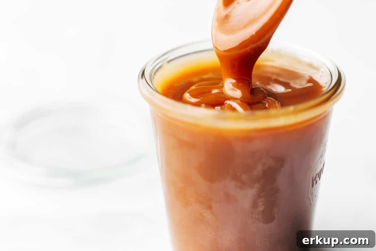 Make a batch of homemade salted caramel sauce any time a craving for caramel hits