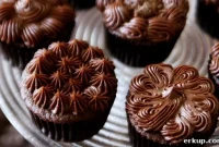 Chocolate Espresso Cupcakes with Frangelico Ganache Recipe