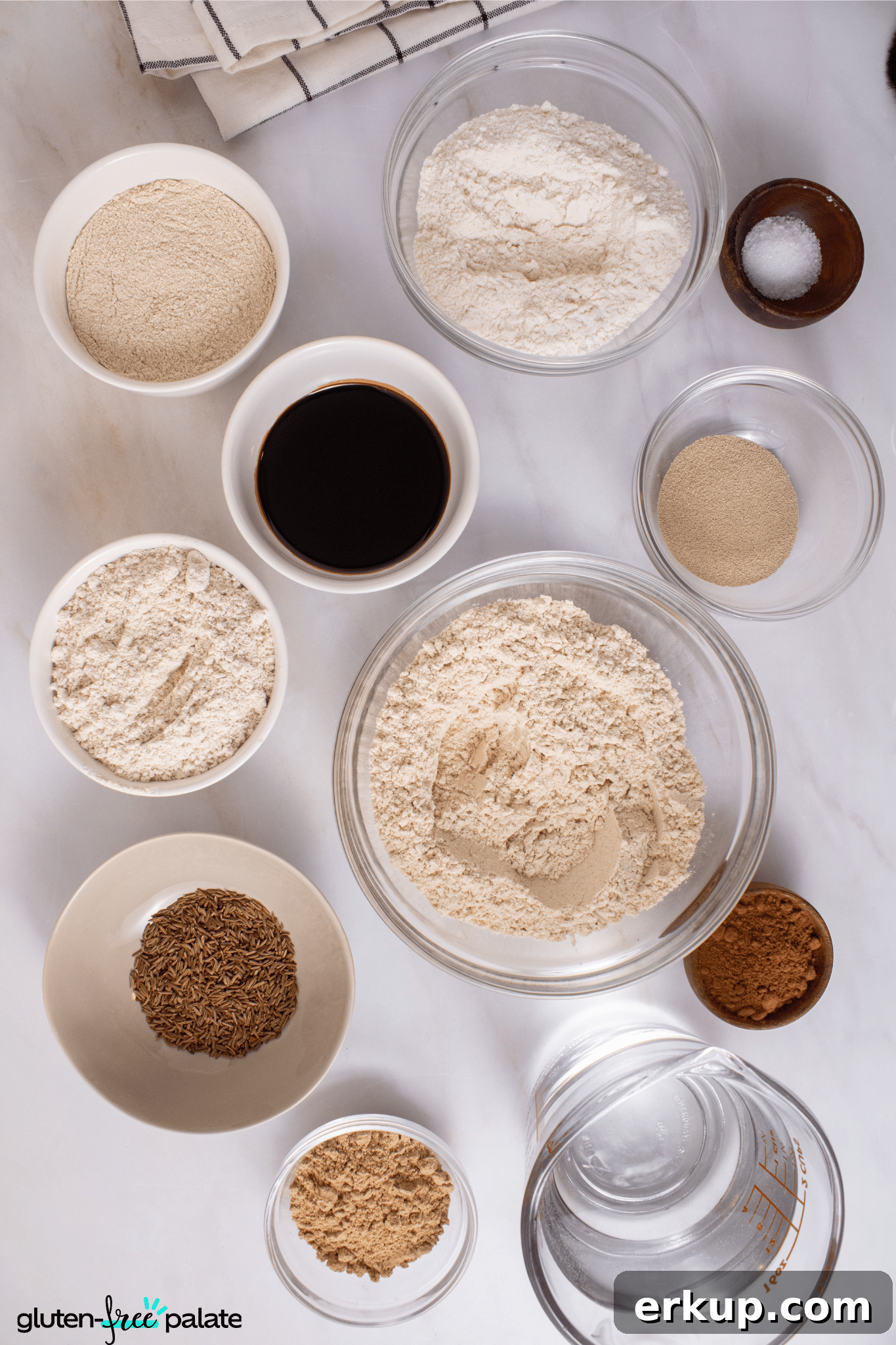 gluten-free rye bread ingredients