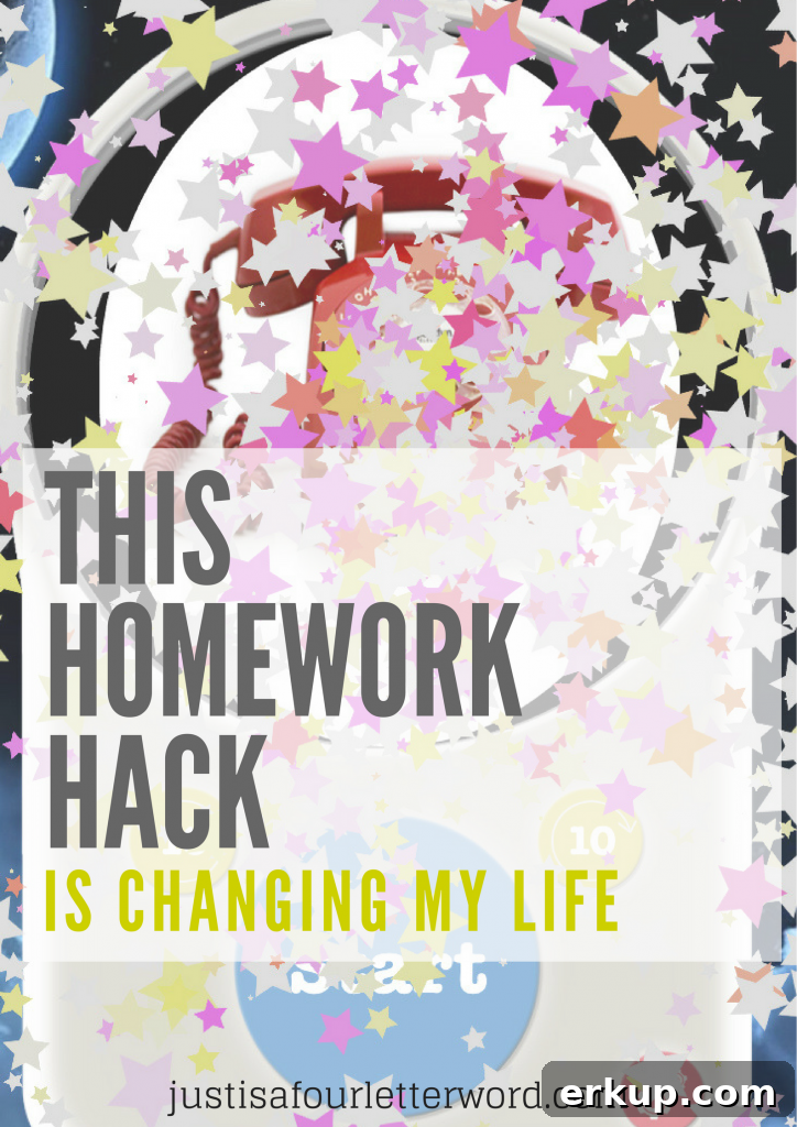 How One Homework Hack Transformed My Grades 7 Homework Hack Game Changer for Helping kids learn time management and speed up homework time!
