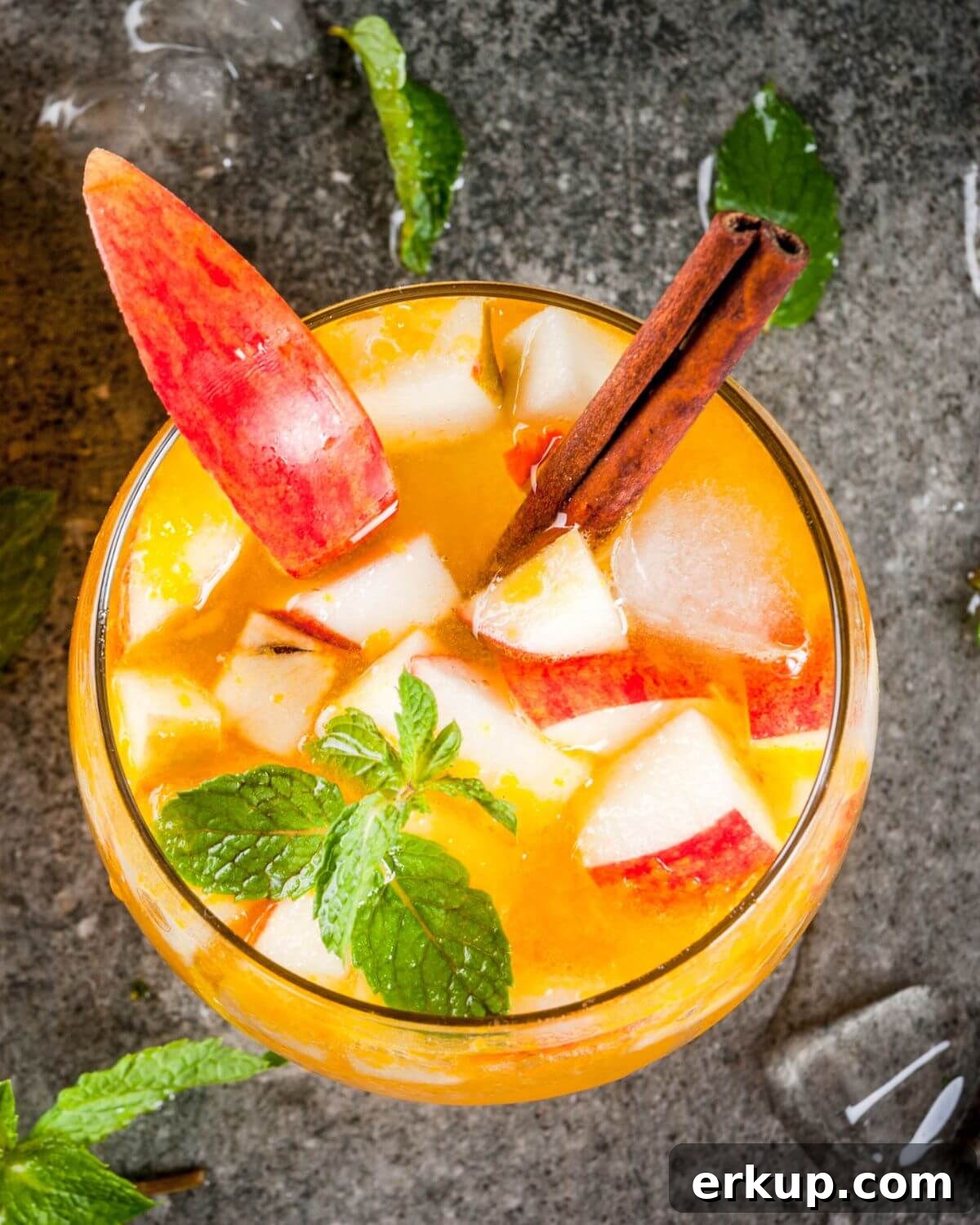 Top shot Apple Mojito.