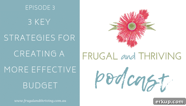 podcast episode 3 key strategies for creating a more effective budget
