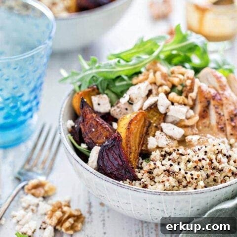 Quinoa Bowl with Chicken and Veggies