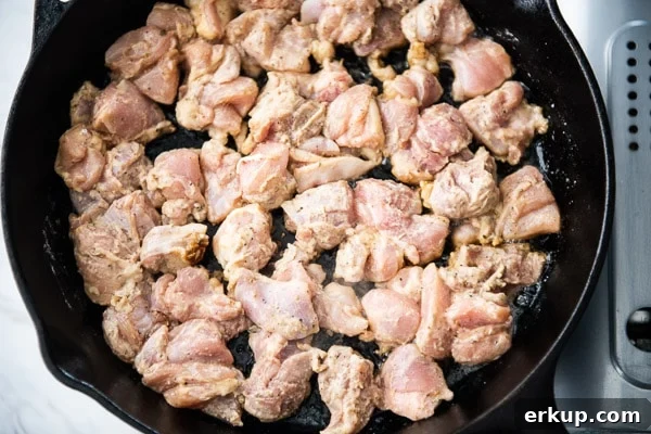 Chicken Laid in single layer
