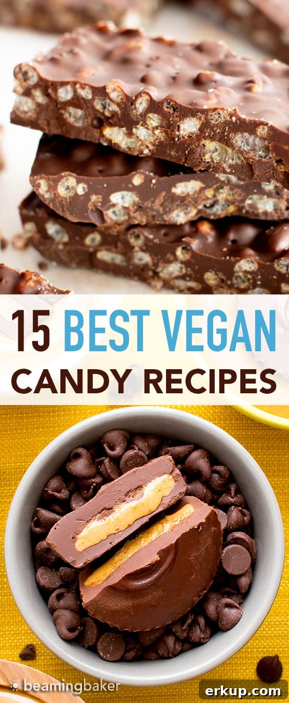 Vegan candy and chocolate recipes - homemade and gluten-free