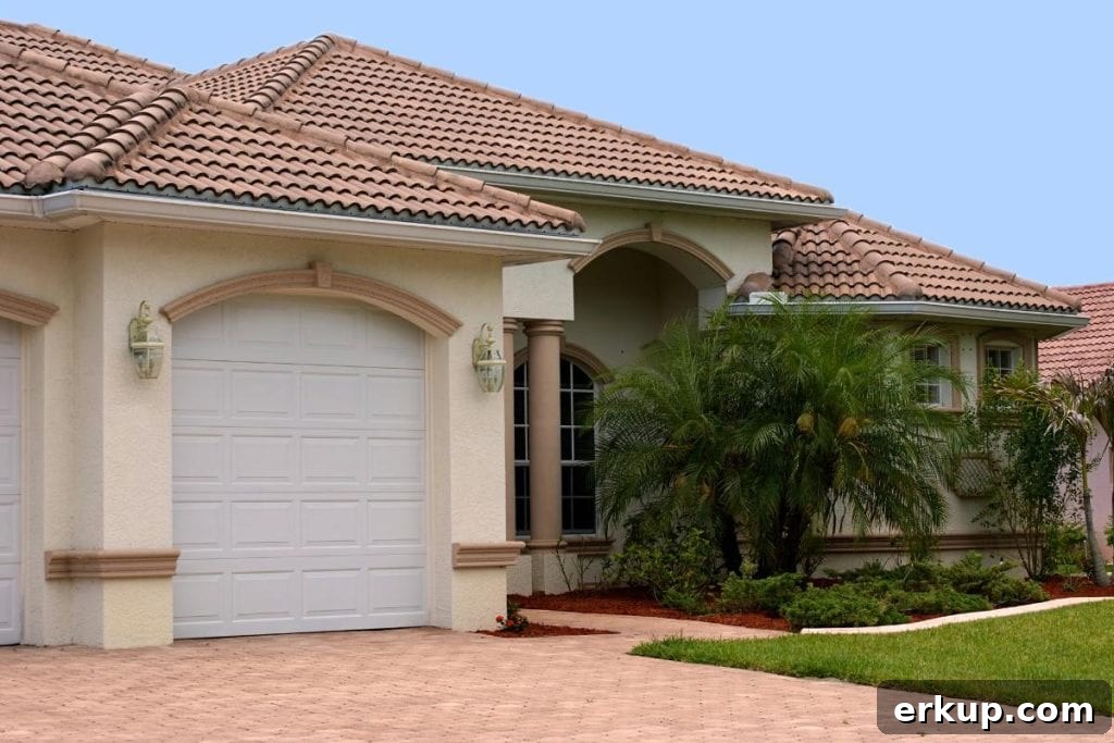home in Florida with tile roof