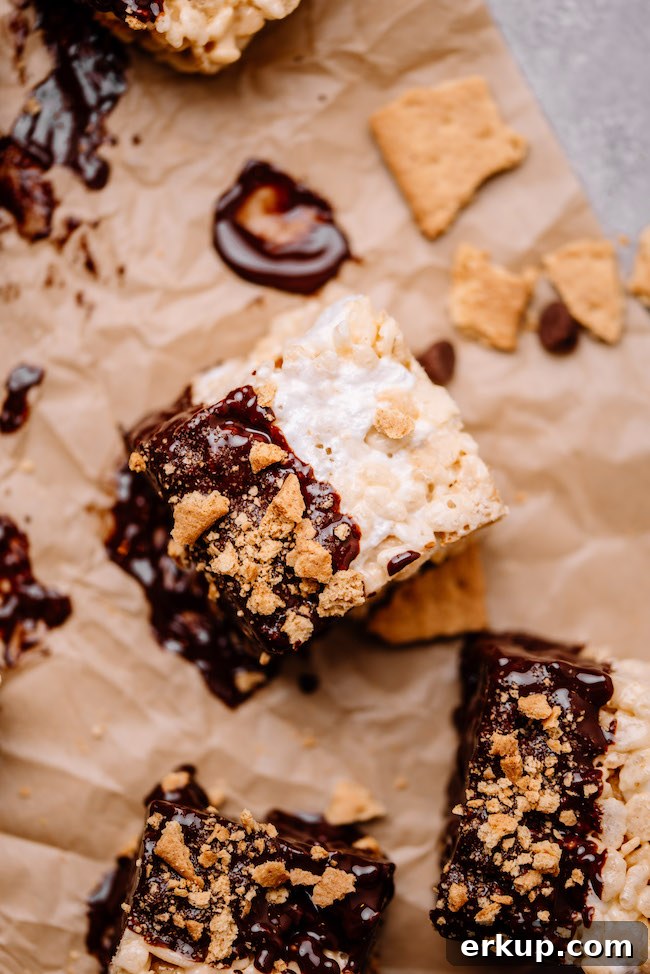Thumbnail S'mores Crispy Rice Treats