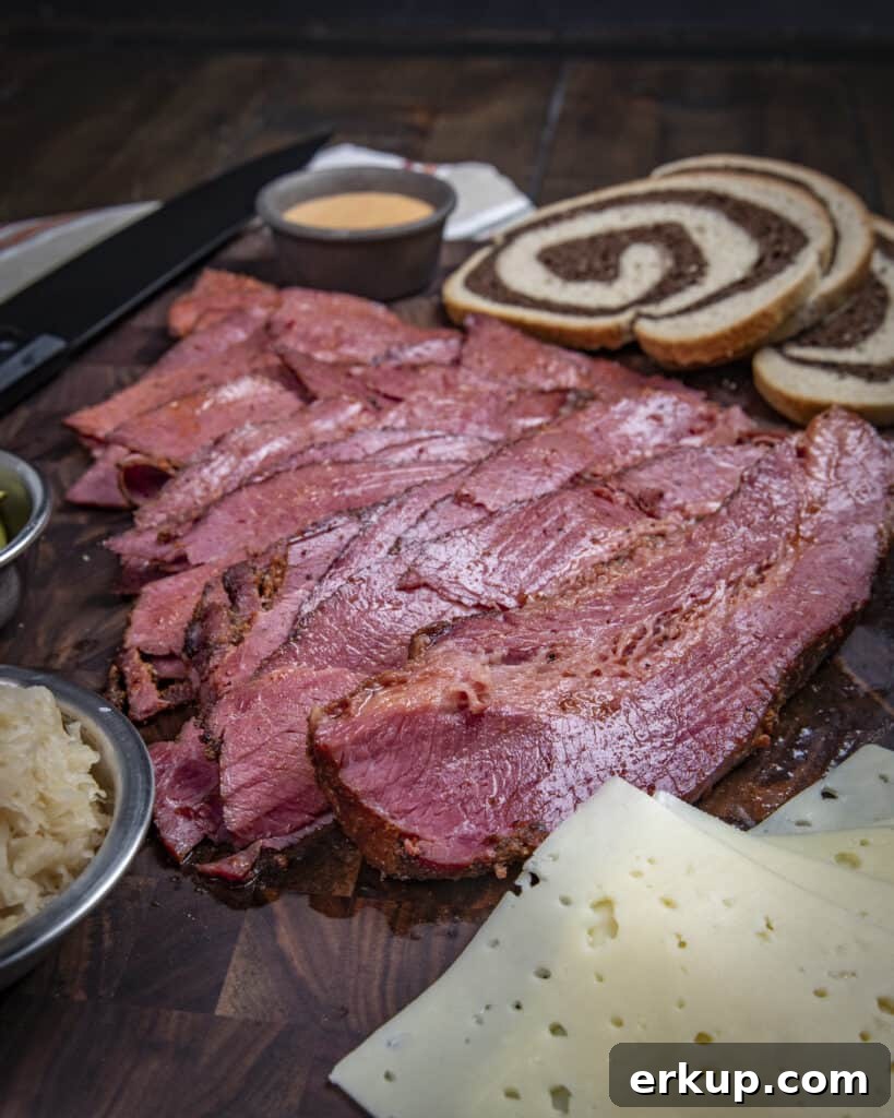 Sliced pastrami 