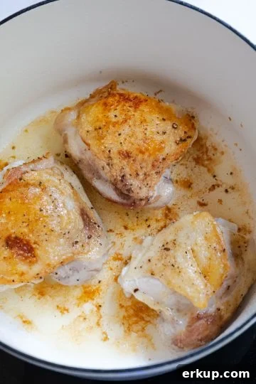 seared chicken