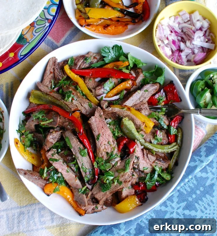 Easy Grilled Flank Steak with Chimichurri Sauce Small Bowl 