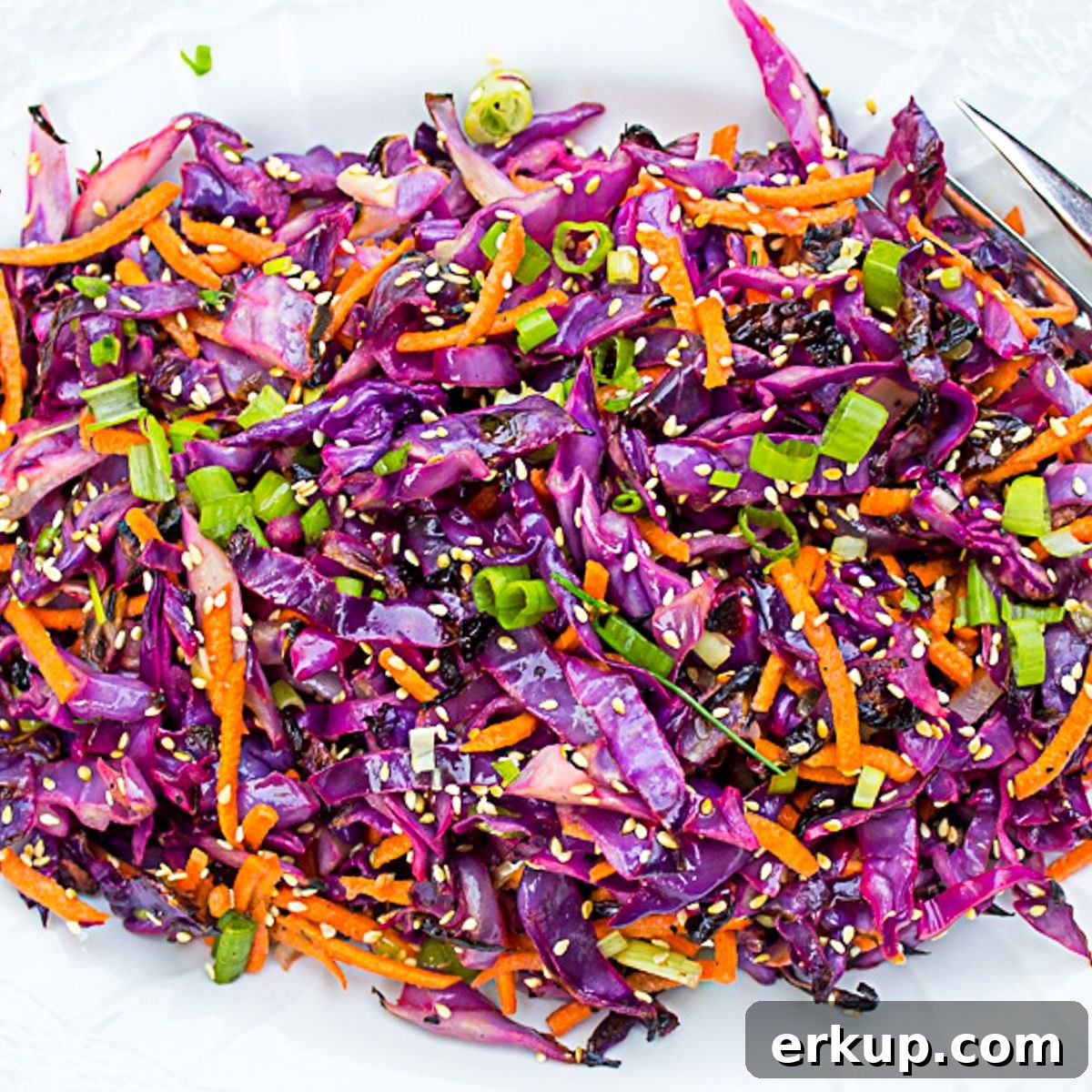 grilled cabbage slaw