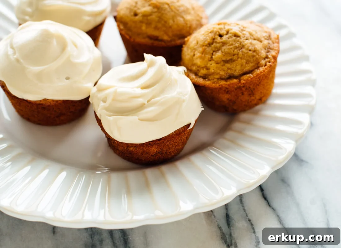 banana cupcakes