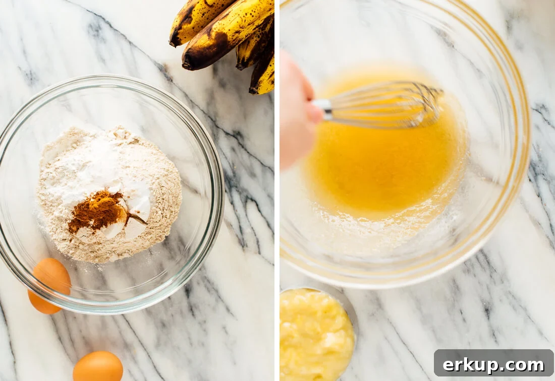 how to make banana cake