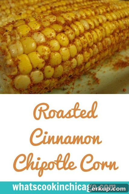Roasted Corn with Chipotle and Cinnamon 5 Plated roasted cinnamon chipotle corn