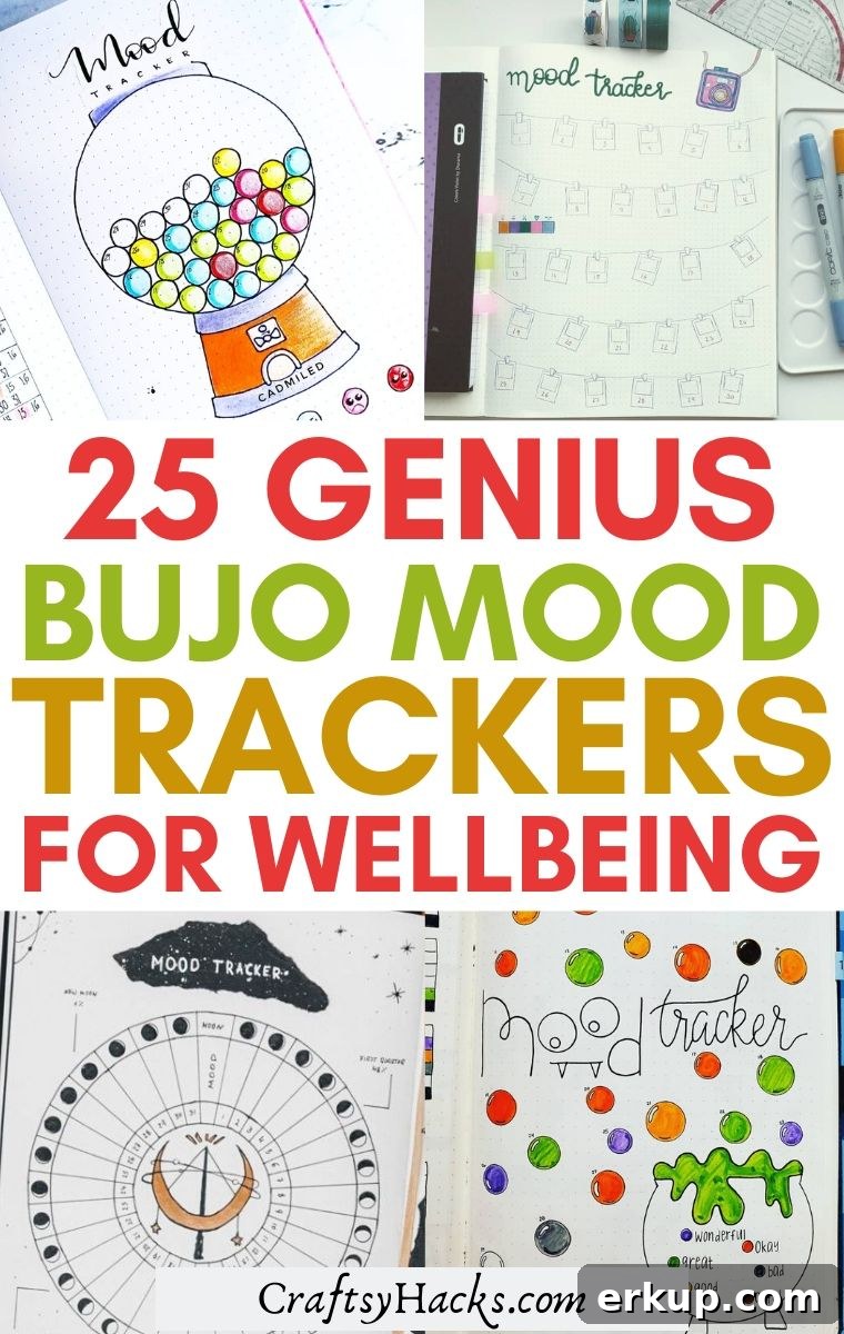 25 Creative Bullet Journal Mood Tracker Ideas 2 bullet journal mood tracker