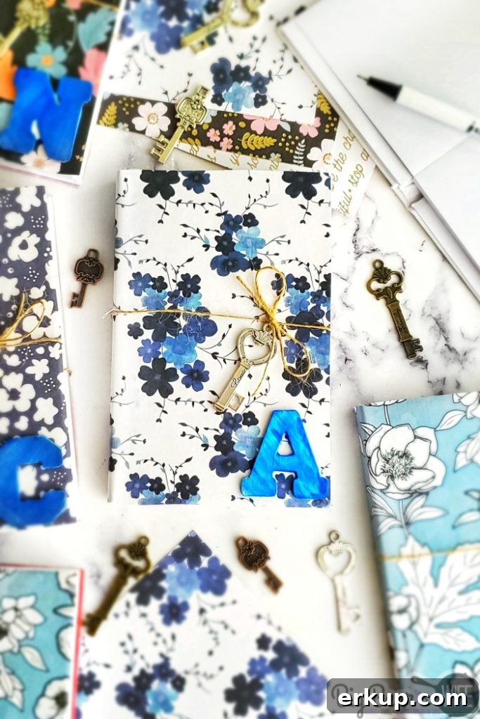 DIY Decoupaged Personal Journal
