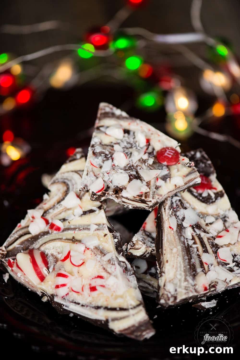 Peppermint Bark Christmas Candy