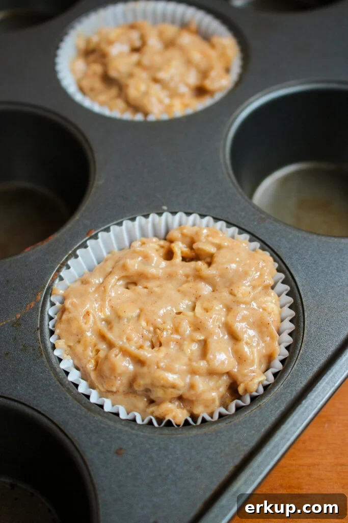 Freshly baked muffins
