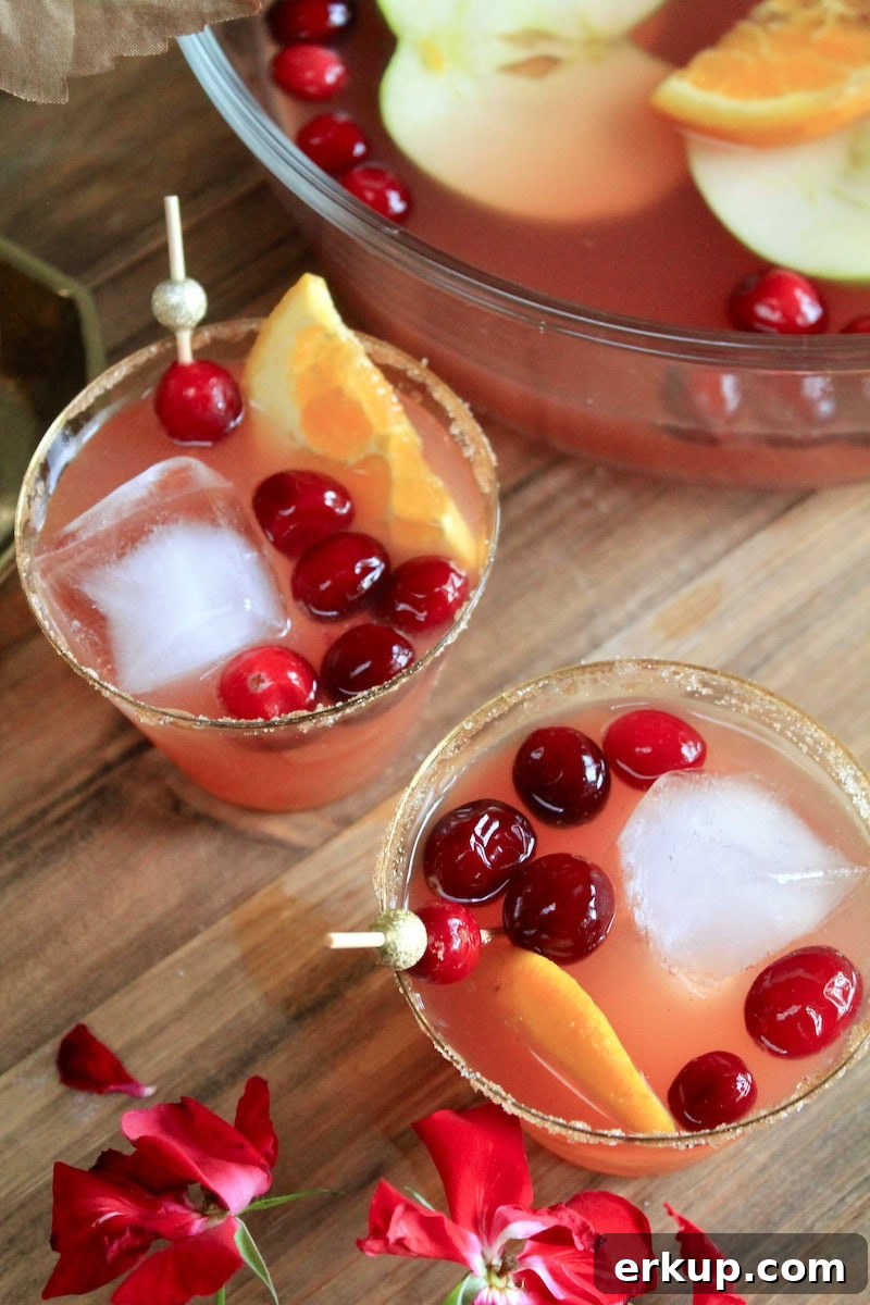 easy recipe for holiday new years punch