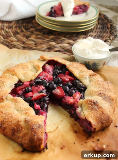 Berry Rhubarb Crostata Recipe with Vanilla Bean Whipped Cream 2 Berry Rhubarb Crostata with Vanilla Bean Whipped Cream | The Suburban Soapbox