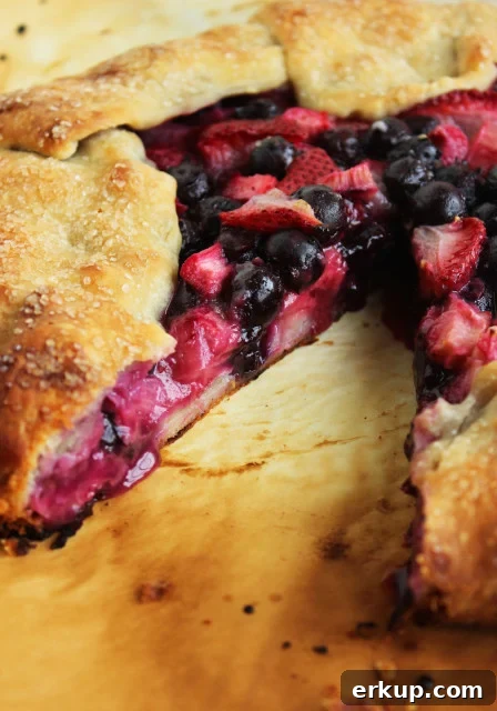 Berry Rhubarb Crostata Recipe with Vanilla Bean Whipped Cream 6 Berry Rhubarb Crostata with Vanilla Bean Whipped Cream | The Suburban Soapbox