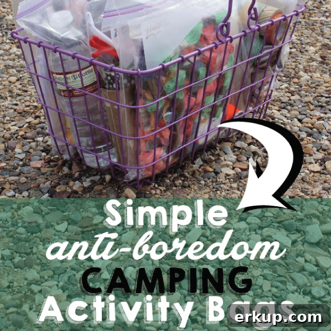 25+ Campfire Recipes and Camping Hacks to Try 14 Boredom Activity Bags from Capital B