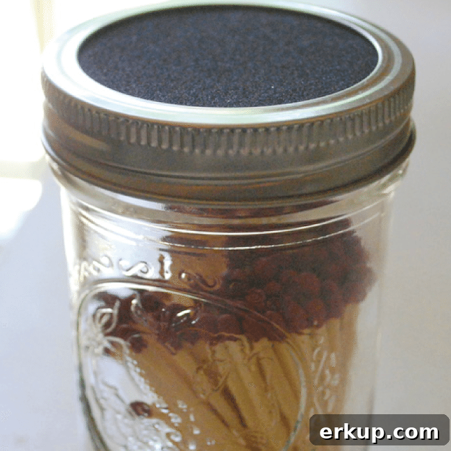 25+ Campfire Recipes and Camping Hacks to Try 5 Make matchstick jars out of mason jars from Craftaholics Anonymous