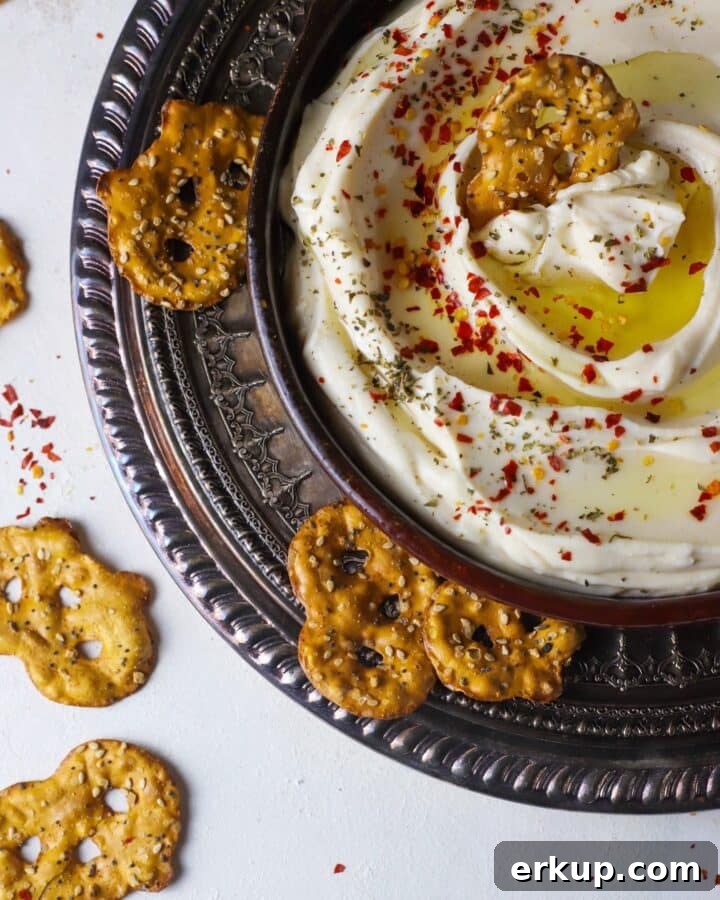 Hot Honey Whipped Ricotta