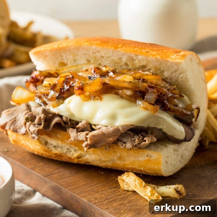 Crock Pot French Dip Sandwiches
