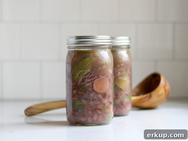 Canning Cajun Red Beans