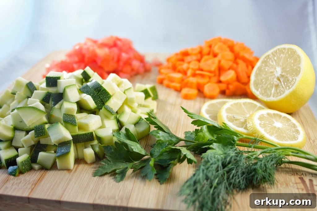 orzo vegetable salad