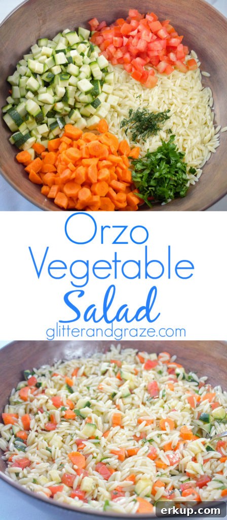 orzo vegetable salad