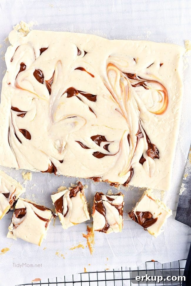 Baileys Fudge on parchment Baileys Fudge on parchment paper