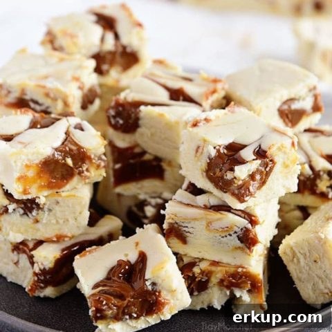 plate of Baileys Fudge