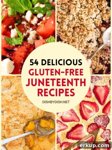 Collage of Juneteenth recipes