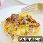 Sausage hash brown casserole for brunch recipe