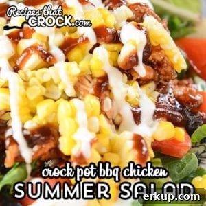 BBQ Chicken Summer Salad