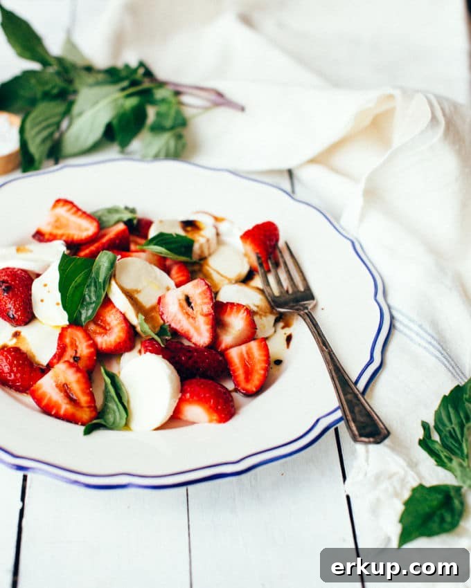 26 Memorial Day Cookout Recipes: Burgers, Ribs, Salads, Desserts 19 Strawberry Caprese Salad