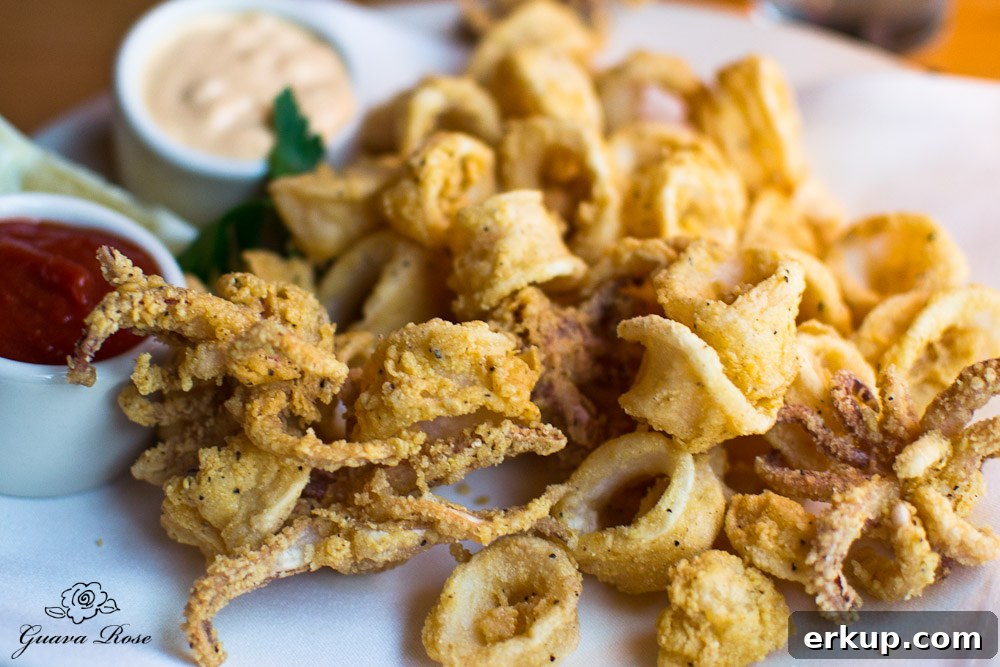 Fried Calamari sriracha-yuzu aioli and house made cocktail sauce