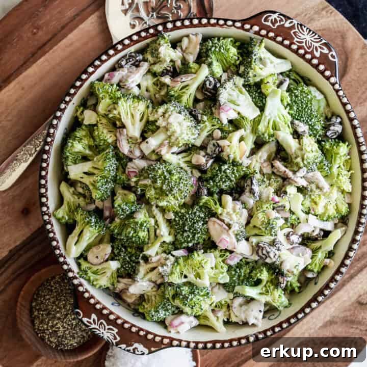 Sugar Free Broccoli Salad