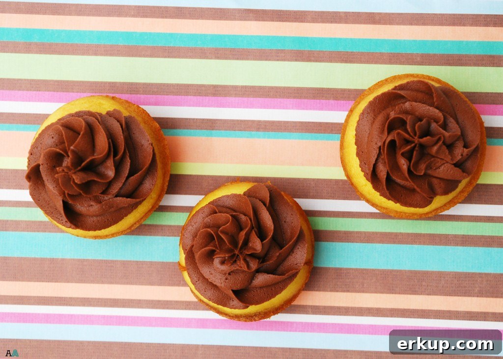 Boston Cream Pie Cupcakes horizontal