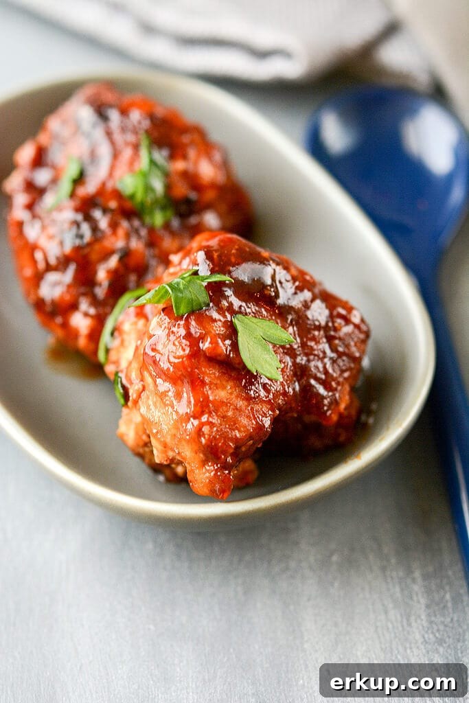 Slow Cooker Honey BBQ Meatballs - Easy Weeknight Meal