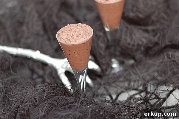 Gruesome Forbidden Rice Halloween Mousse